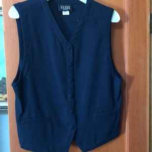 Eileen Fisher New York Blue Vest